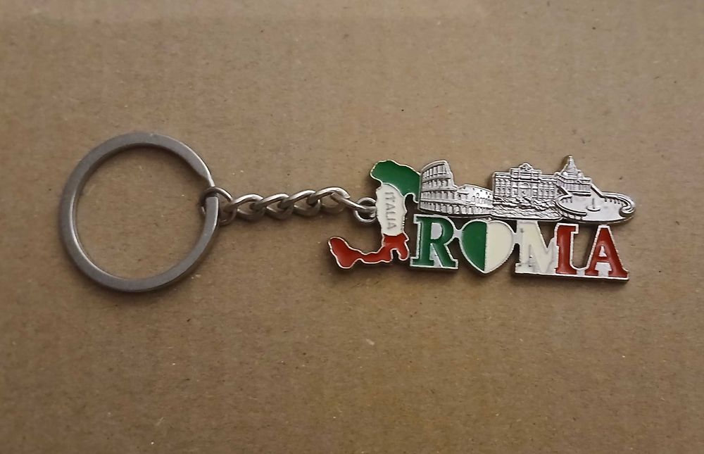 Brelok z napisem Roma