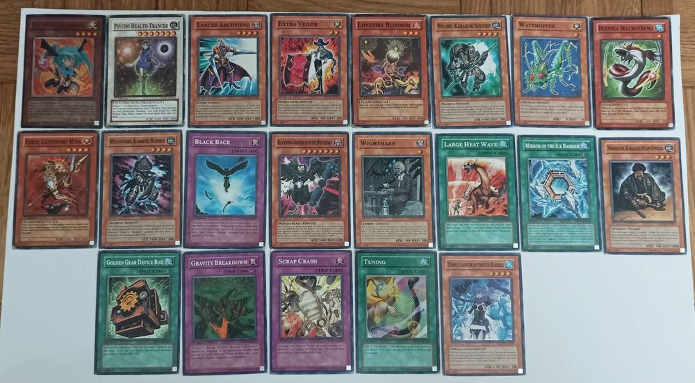 Official Yu-Gi-Oh! Cards (1996 and 2020)64738221974147123