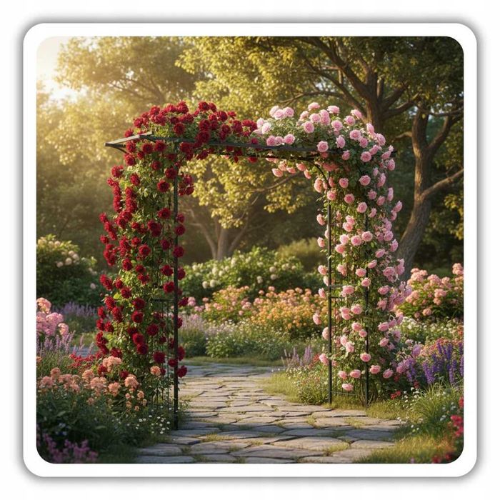 Садова арка опора пергола 205*50*208 для винограду,квітів, троянд,роз.