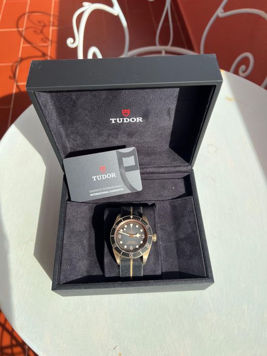 Relogio Tudor Black Bay Bronze 43 Mm Mint Documentos