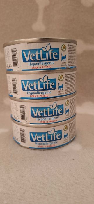4 szt. Hypoallergenic Vetlife Farmina
