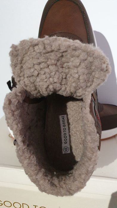 Buty nowe męskie ocieplane zimowe modne rozmiar 45 / wkładka 28.3 cm