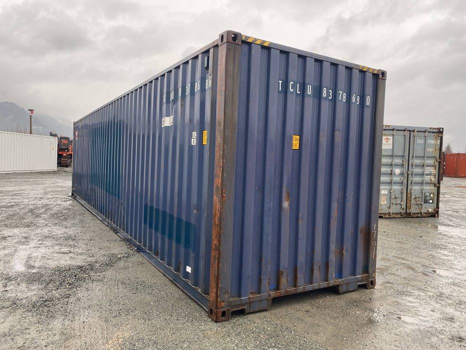 Kontener morski magazynowy 40 DV/HC 12 metrowy, używany