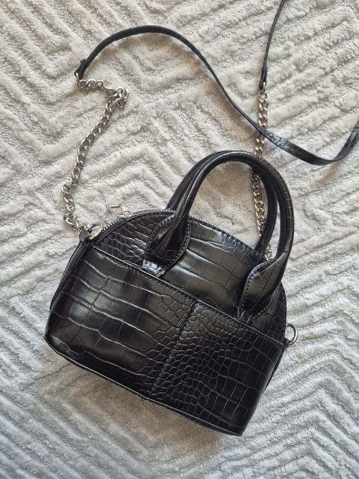 Mała torebka w stylu bowling, Żara,,nowa