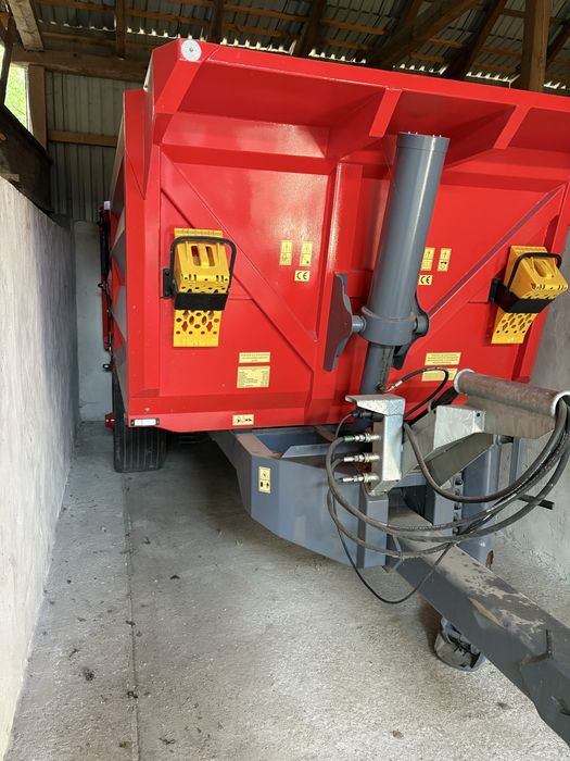 Przyczepa skorupowa 10 ton