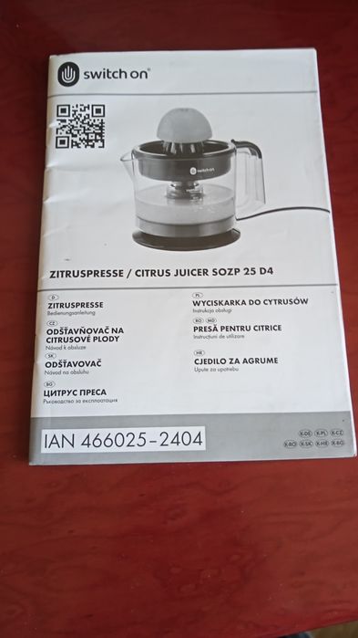 Wyciskarka do cytrusów