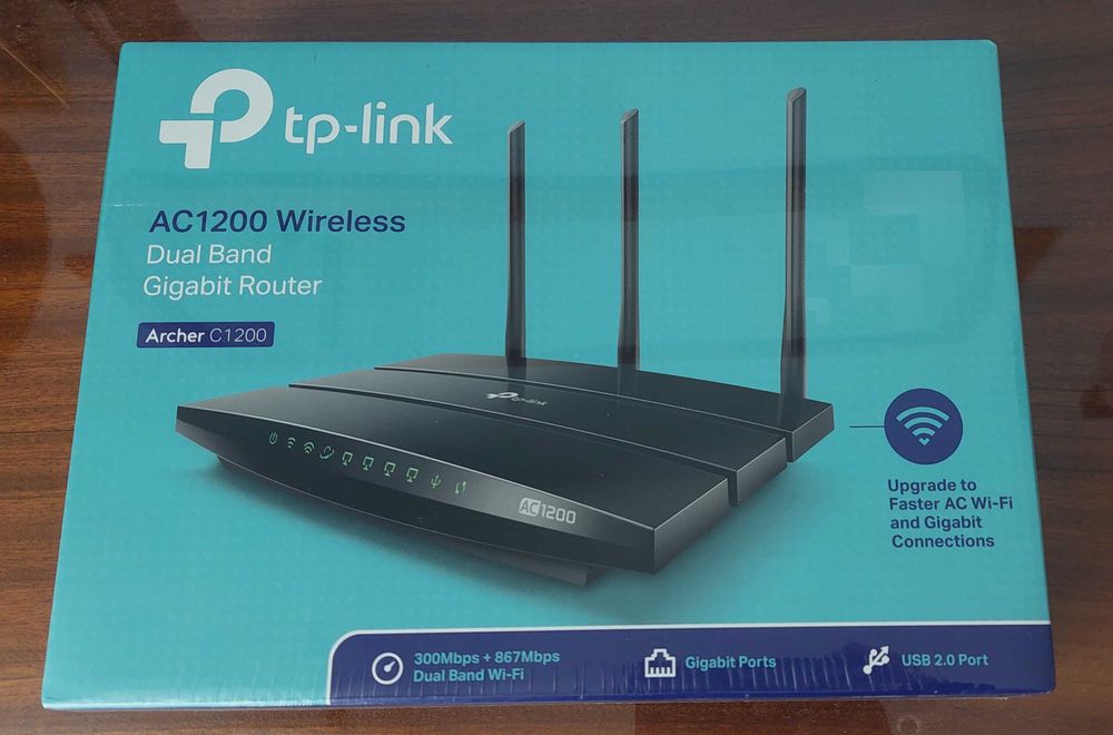 Router TP-Link Archer C1200 AC1200 Dual Band Wi-Fi - NOVO