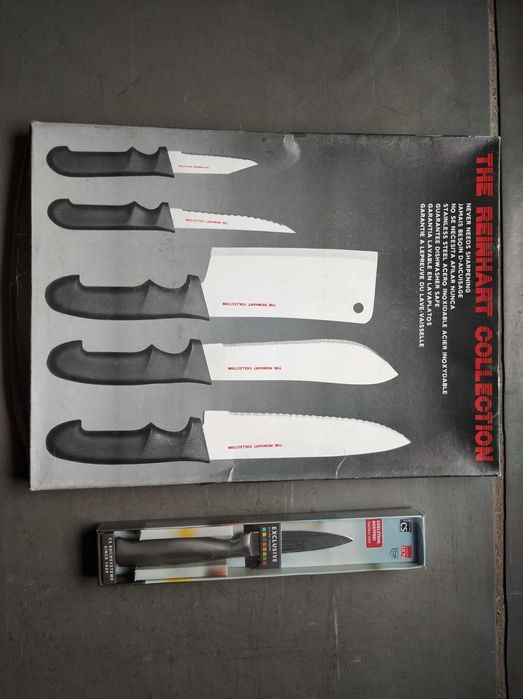 zestaw nozy nowych w pudelku 6 sztuk duzo zdjec wysyłka 1zl