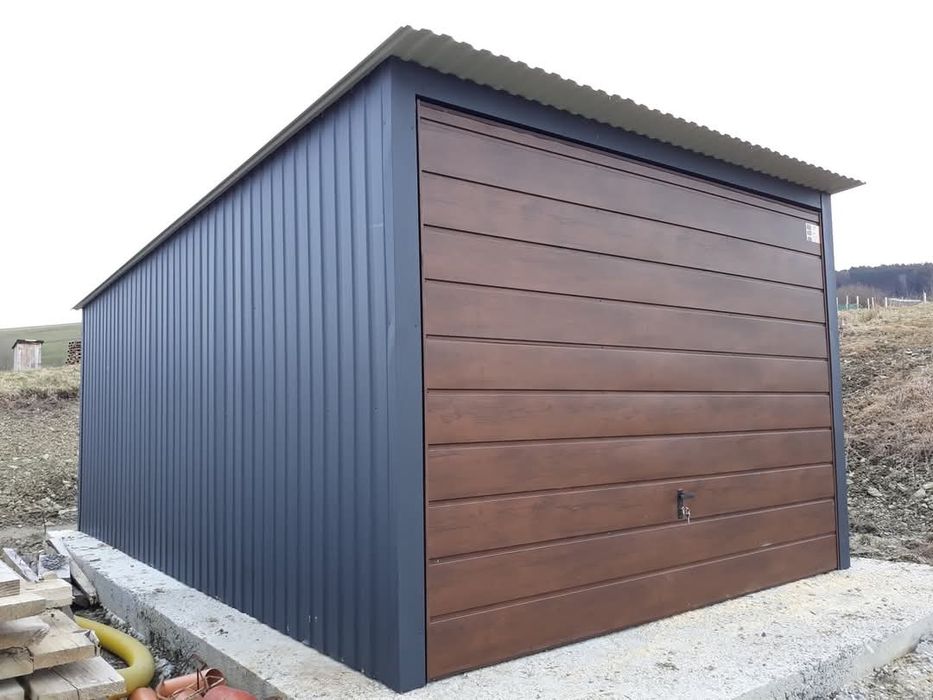 Garaż 3x5 spad do tyłu szybka realizacja