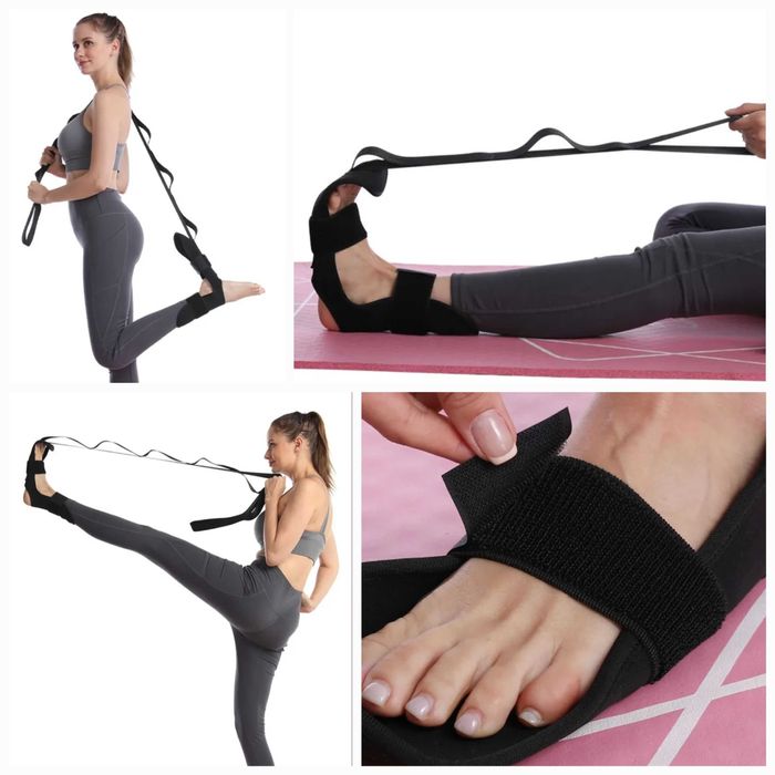 Cinta / Correia, yoga, Pilates, exercício alongamento NOVO. Musculação