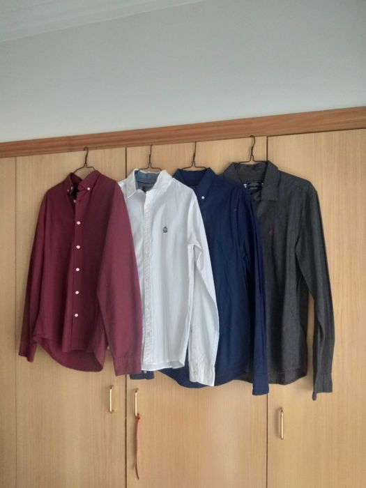 Conjunto de 4 camisas Springfield Oxford