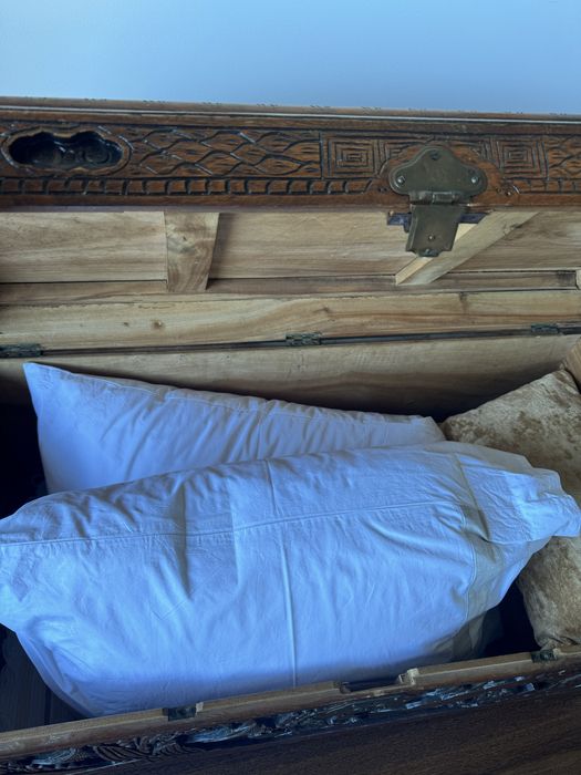 Arca de madeira antiga