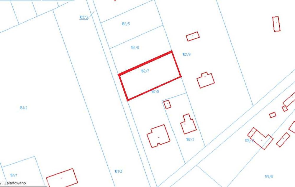 Działka budowlana 10,44a Nowodwór