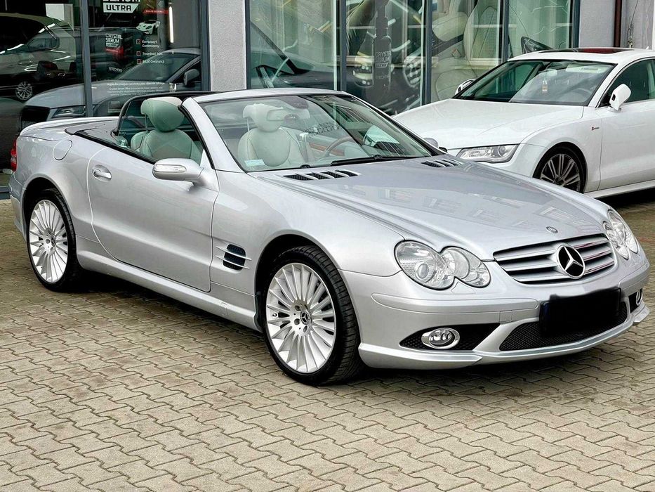Mercedes SL 550 r230, pakiet AMG, zamiana na kampera Ostrołęka • OLX.pl