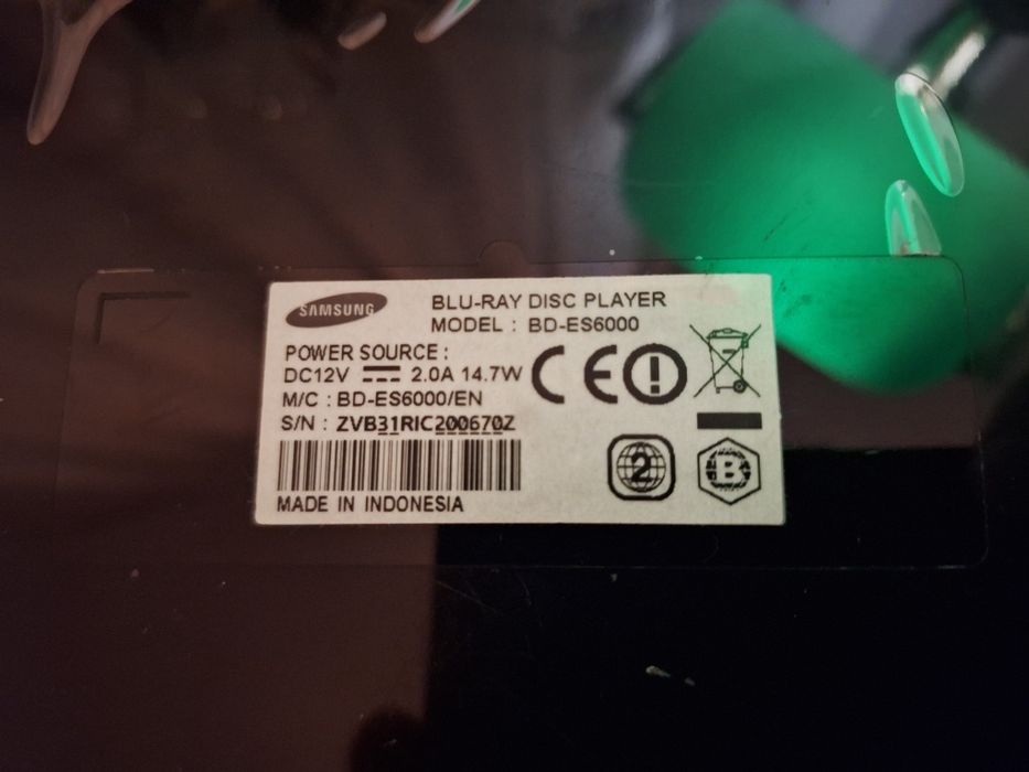 Odtwarzacz Blu-ray Samsung model BD-ES6000