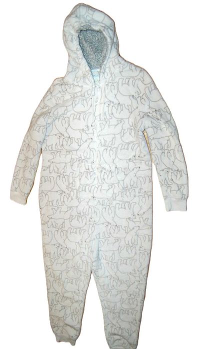 Jednoczęściowa piżama ocieplana pajac rozmiar XL TU