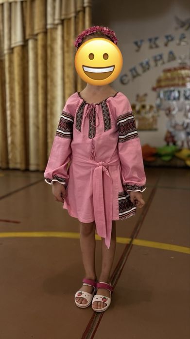 Сукня-вишиванка на дівчинку 5 років 116 см