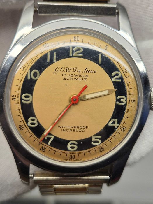 Zegarek vintage *G.O.W. De Luxe*