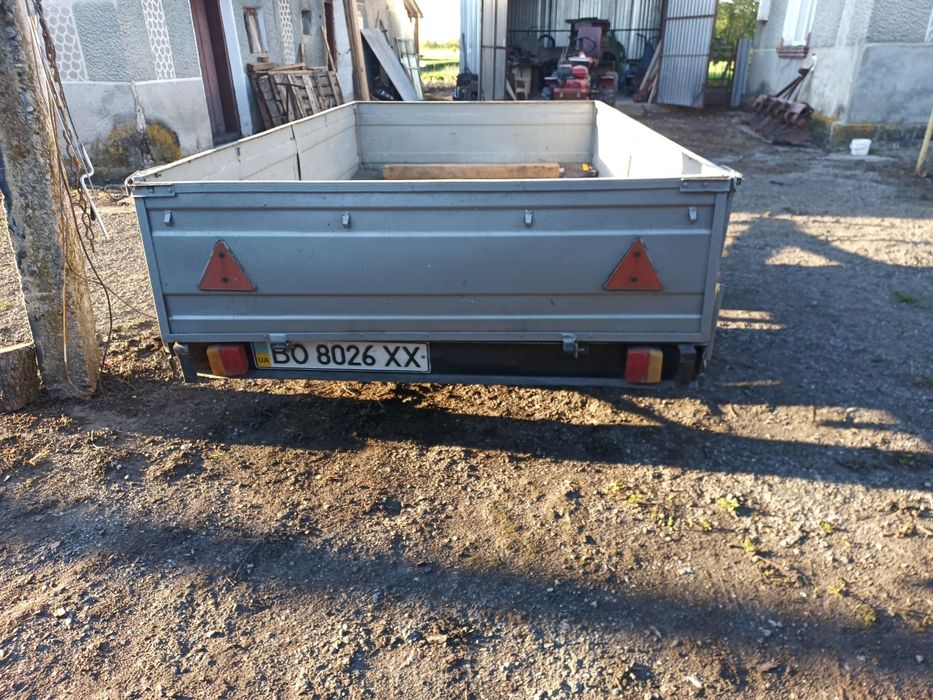 Причіп легковий + тент