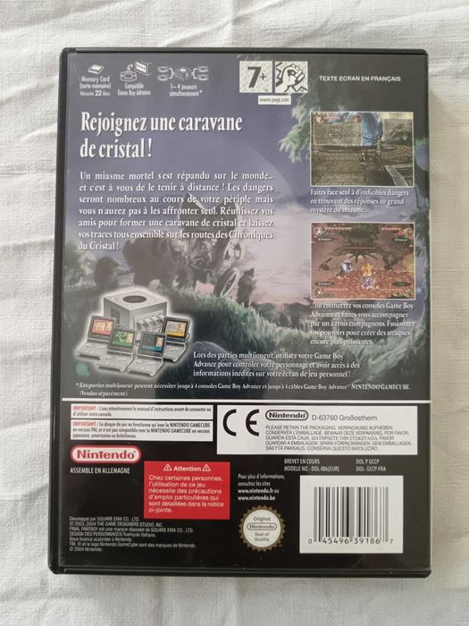 Final Fantasy: Crystal Chronicles [Nintendo GameCube, 2004] Complete