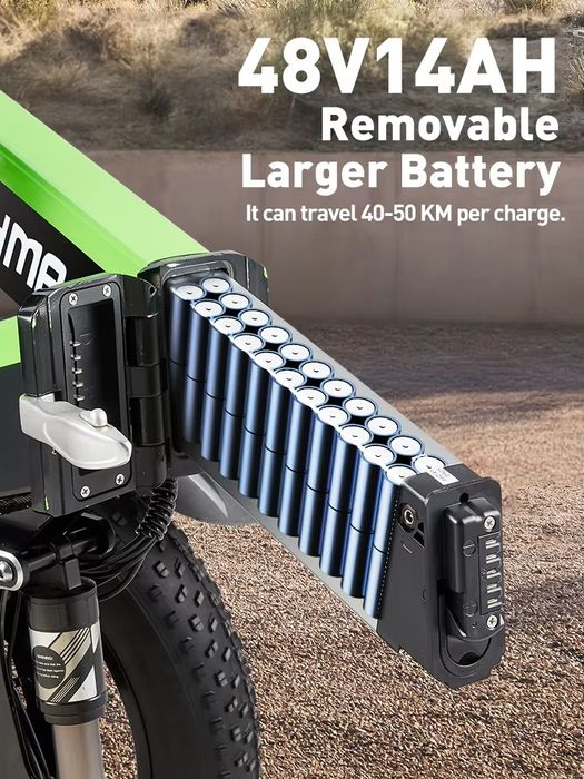 Bicicleta Elétrica NOVA a estrear – 1000W | 48V | 45 km/h