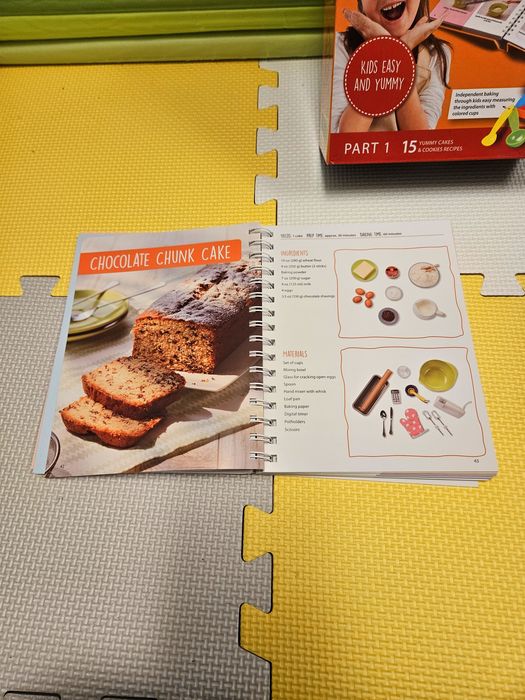 Książka kucharska dla dzieci Easy Cup Baking with kids