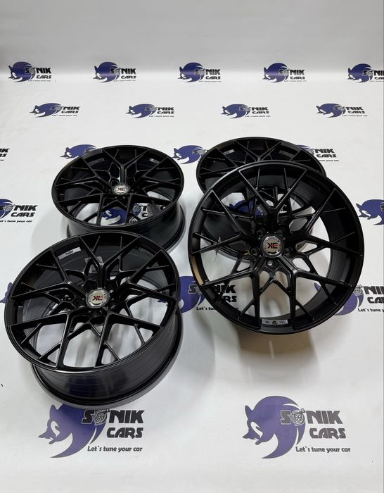 Диски R20 5х112 Різноширокі EK-Racing стиль Matte Black