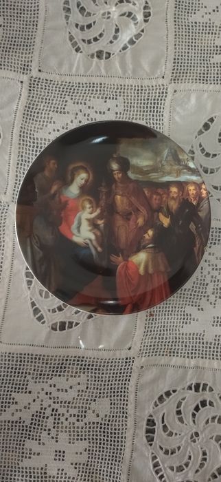 Pratos de natal da vista alegre