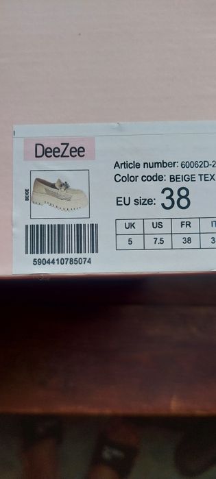 DeeZee buty rozmiar 38 /24cm