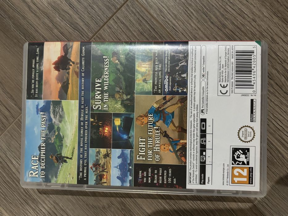 Nimtendo switch zelda breath of the wild