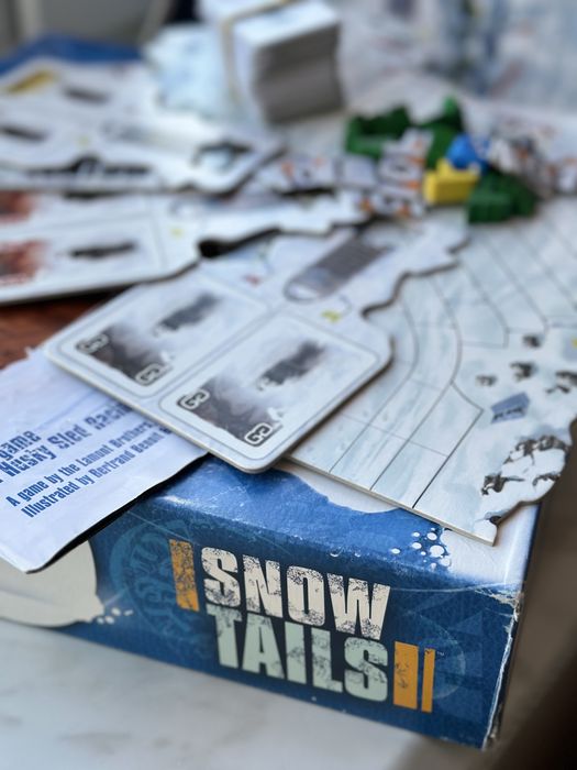 Настільна гра Snow Tails (сніжні хвости) від 2-5 гравців