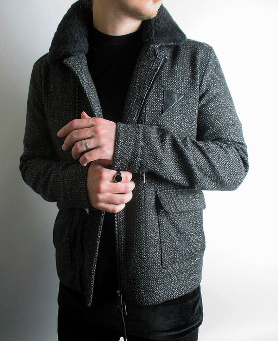Куртка/косуха Allsaints LENOX Lambswool Jacket