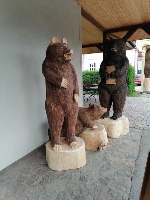 Ferie zimowe góry Bieszczady Baligród domek kominek