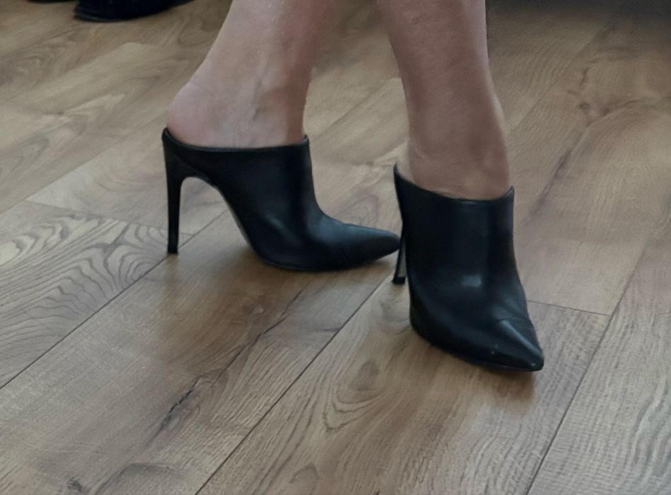Eleganckie skórzane buty