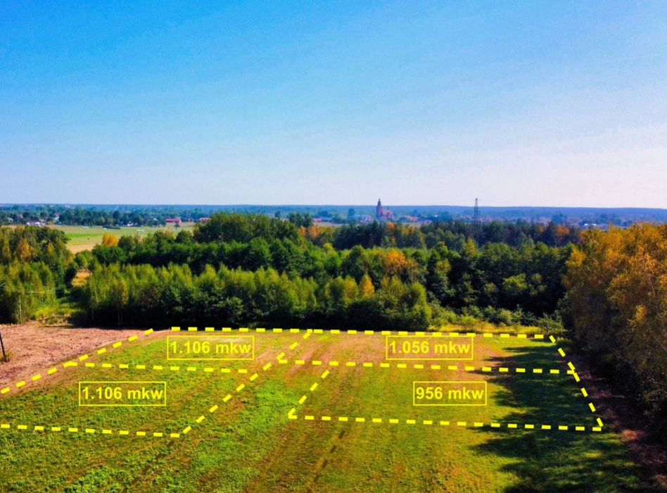 Ostatnie dwie działki budowlane na sprzedaż | Książnice, 5 km od Mielca | 2x 1106 m² | Bezpośrednio od właściciela - Widok 2