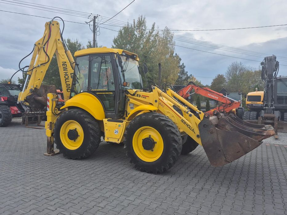 New Holland LB115B/ Maszyna sprowadzona/  Koparko-Ładowarka New Holland tj Case Terex JCB