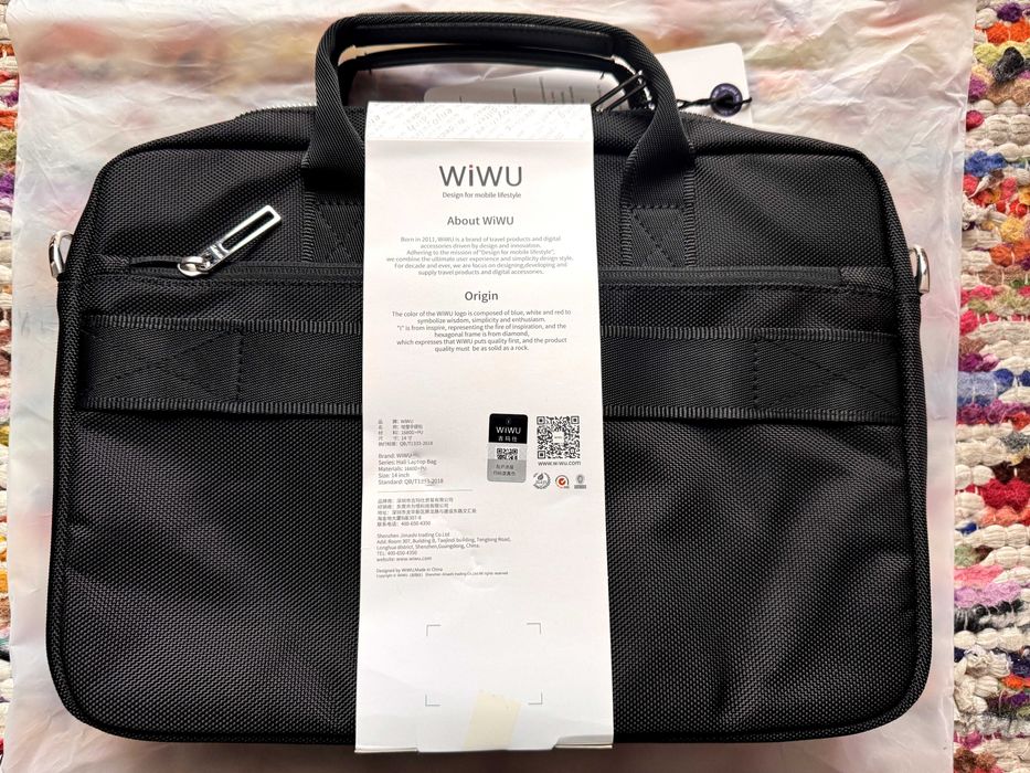 WIWU Elegancka Torba do Apple MacBook 14 / 13 czarna