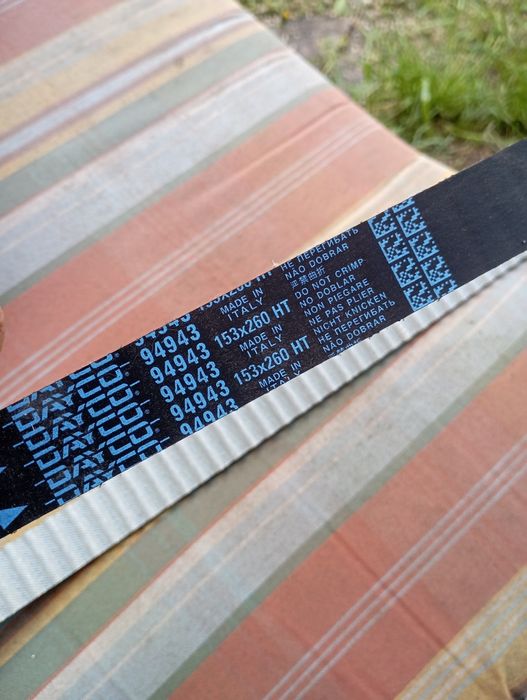 Ремінь ГРМ Dayco 94757 153 зубця 26 мм (Renault)