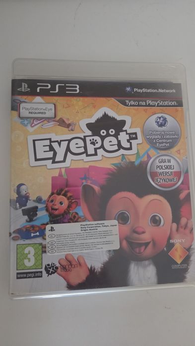 Gra ps3 EyePet mało używana