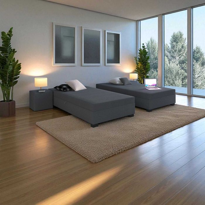 Łóżko jednoosobowe tapczan sofa kanapa materac DARMOWA DOSTAWA