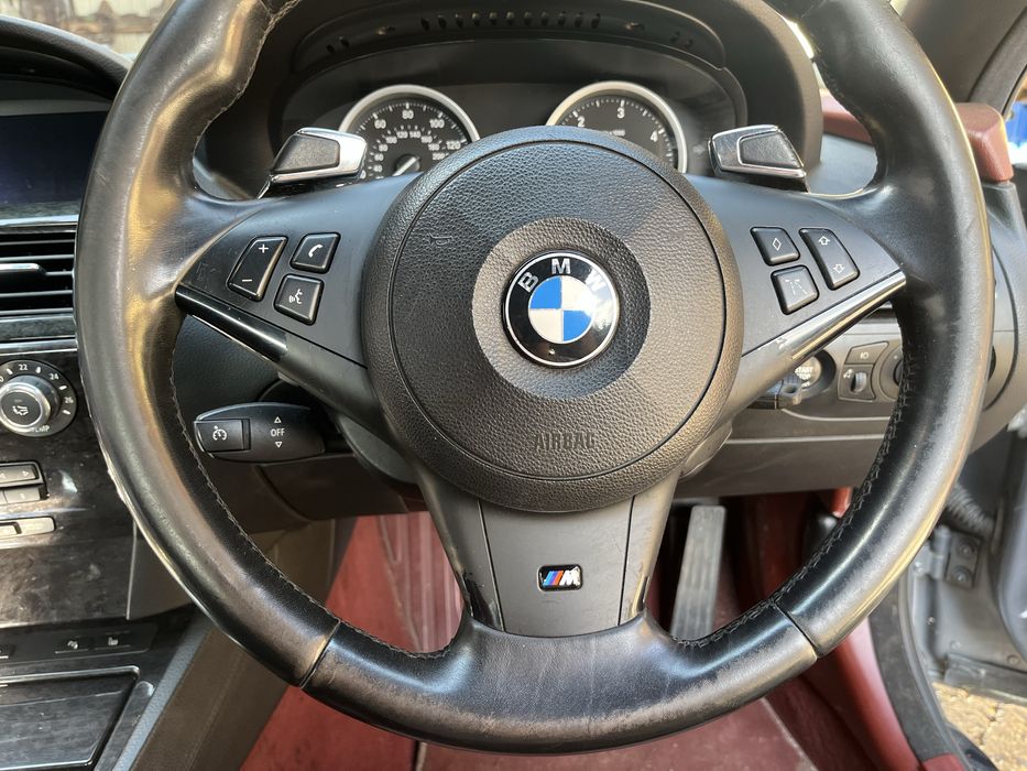 Kierownica bmw e60 e61 e63 e64 m pakiet lopatki lift