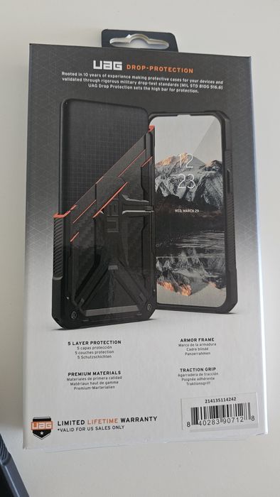 Capa  para Samsung S23 ultra 5G UAG
