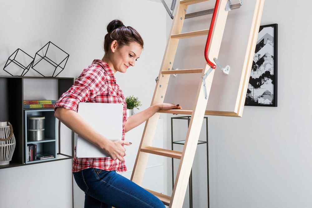 NOWOŚĆ! Ciepłe schody strychowe FAKRO LTK ENERGY 80x120 /280  wysyłka