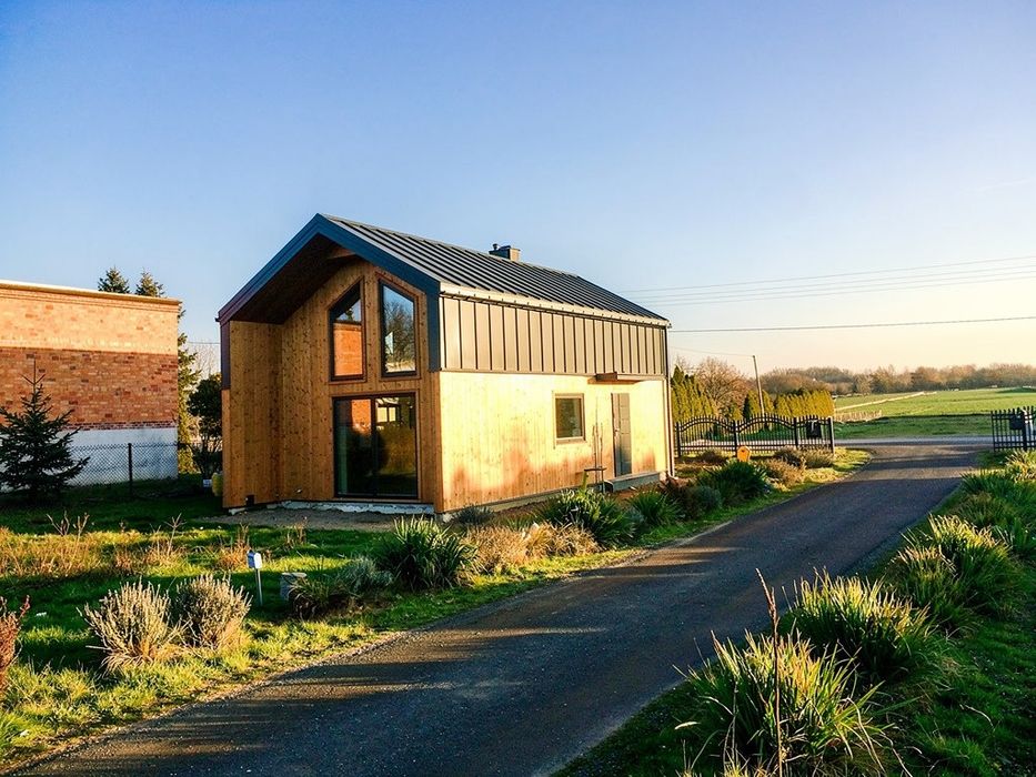 Dom drewniany "Nowoczesna Stodoła - Modern B"