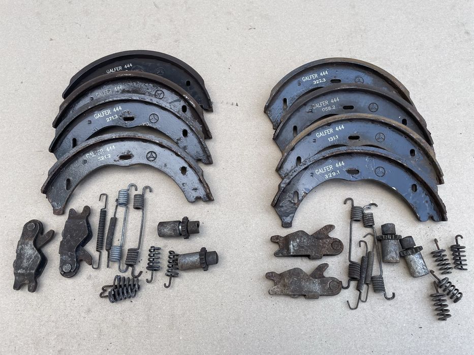 Колодки ручника на VITO-VIANO W 639