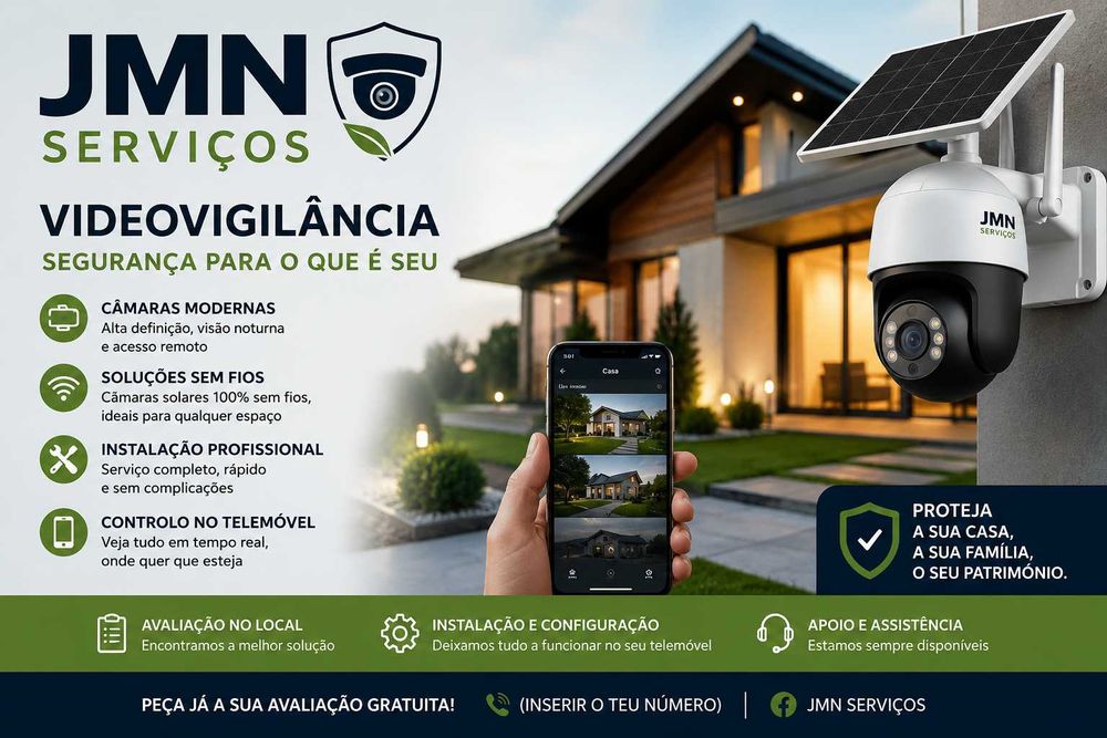 Montagem de câmara de vigilância