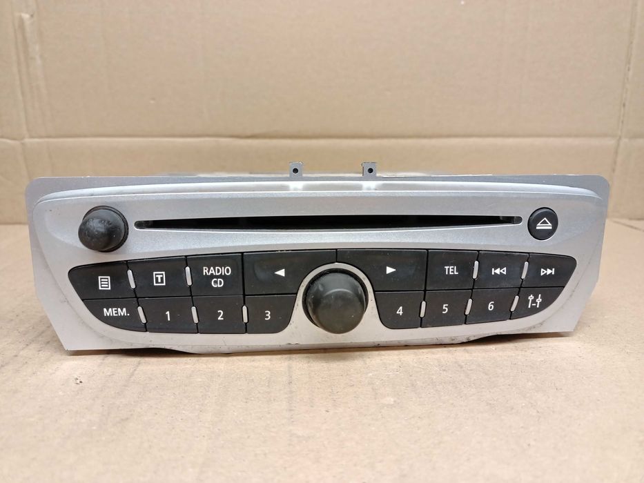 radio Renault Megane III scenic III + kod
