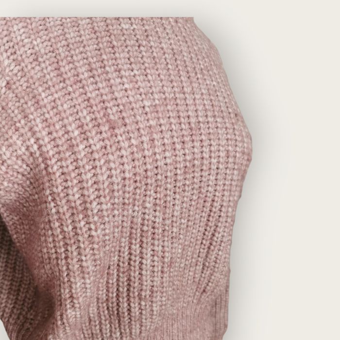 Reserved S 36 sweter różowy jesienny