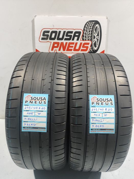 2 pneus semi novos 275-40R20 Pirelli - Oferta dos Portes