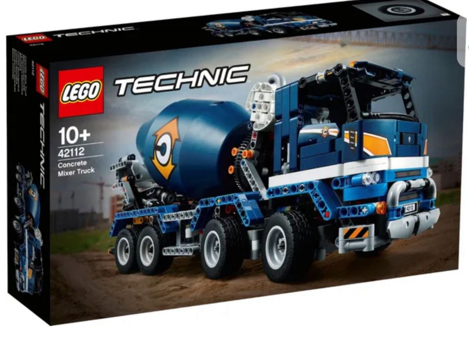 Lego Technic бетономешалка 42112